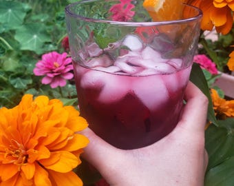 Organic Herbal Tea Blend – Refreshing Hibiscus, Peppermint Summer Iced Tea