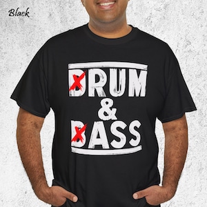Drum and Bass Rave T-Shirt, EDM DJ Music Festival Tee