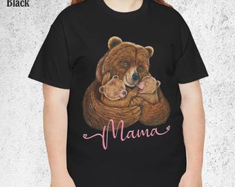 Mama Bear T-Shirt, Mother's Day Gift, Gift for Mom