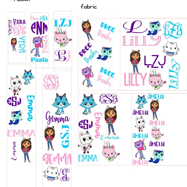 Gabby Dollhouse Fabric Etsy