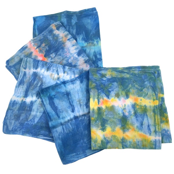 Tie Dye Handkerchief Etsy