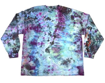 T-shirt Gildan Tie-dye Unisexe Taille S – Fait Main, 100% Coton, Pièce Unique