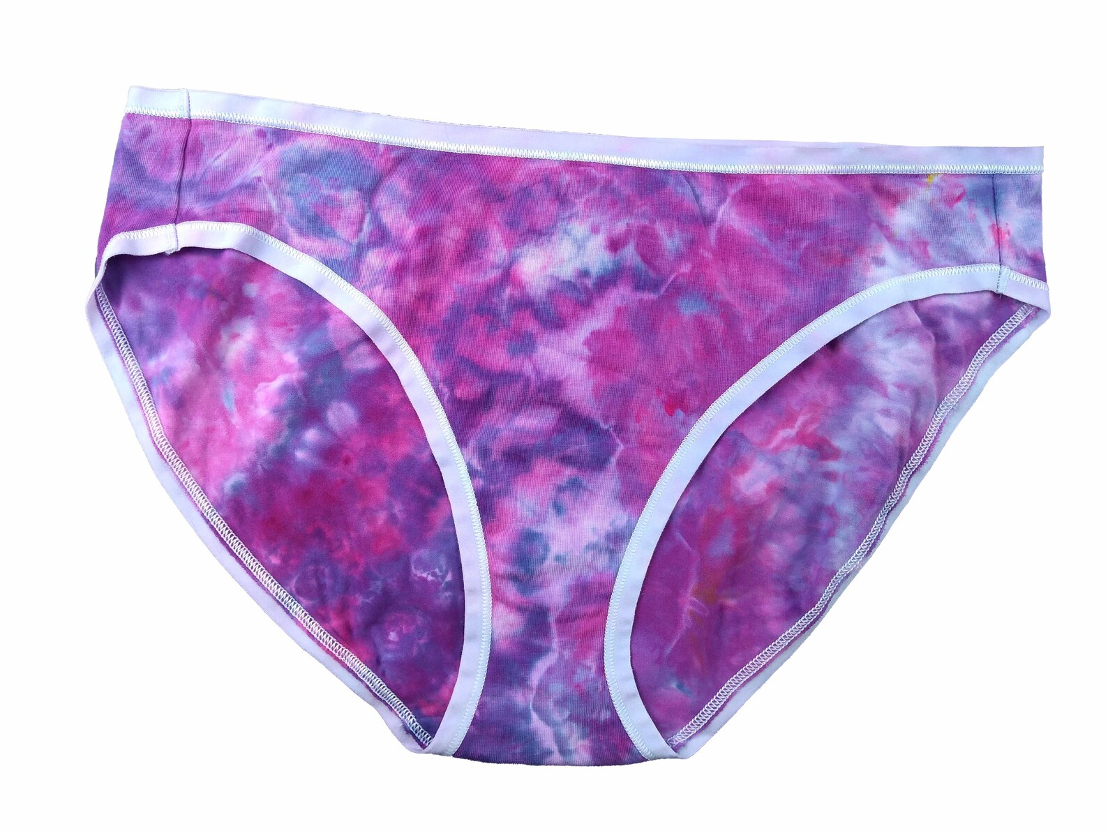 Large tie dye panties women's bikini cut underwear in | Etsy