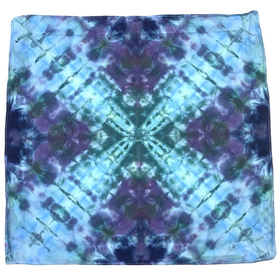 tie dye pocket square