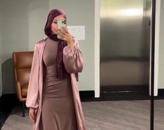 Luella Pink Abaya