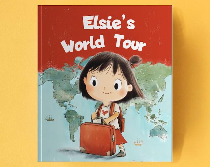 Personalised Kids World Adventure Book: Global Cultures Exploration (Learning Gift)