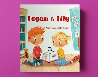 Gift book for siblings, best friends book, book for two kids, gift for cousins, brothers and sisters, Christmas gifts for siblings/cousins
