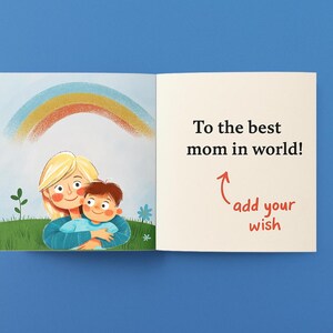 Gepersonaliseerde moederboek - Moederdagcadeau, verjaardagscadeau voor moeder afbeelding 8