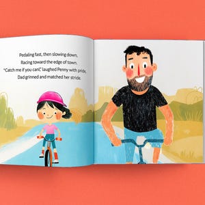 Personalized book for dad: birthday present for daddy, Father’s Day gift image 2