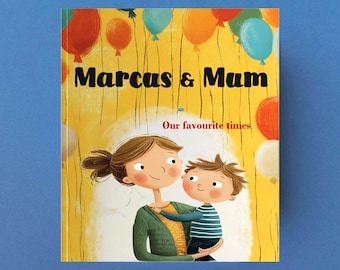 Personalized Mother Book - Mother's Day Present, Birthday Gift for Mother