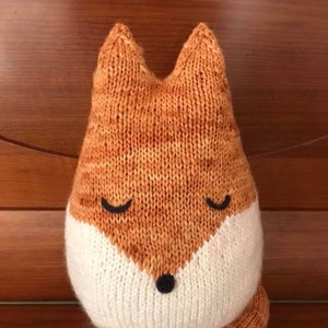 Felix the Fox, Knitting Pattern, PDF Download image 2