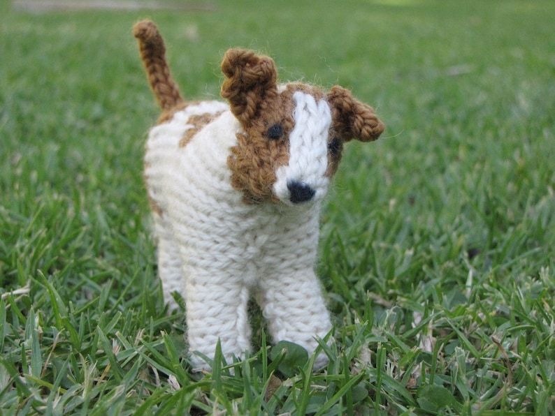 Jack Russell Dog Knitting Pattern, PDF image 2