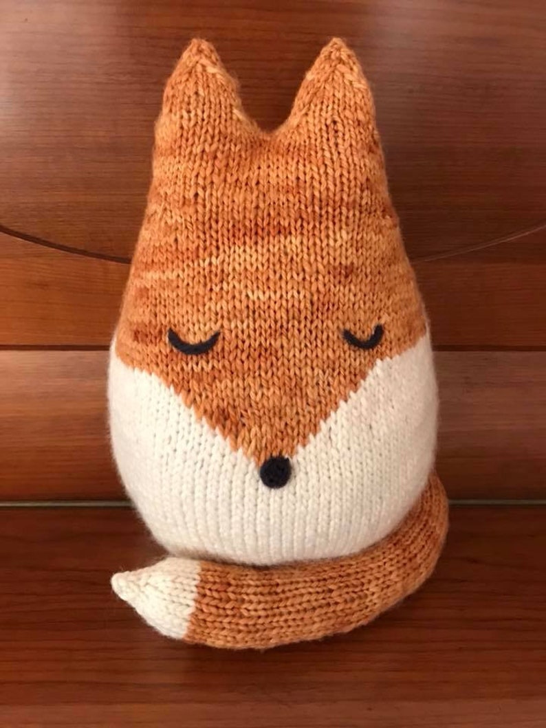 Felix the Fox, Knitting Pattern, PDF Download image 2