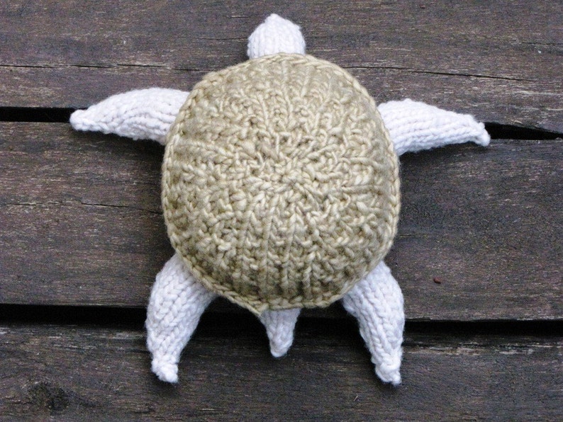 Knitted Turtle Shell Pattern Turtle Knitting Pattern, (PDF) Instant Digital Download - Etsy