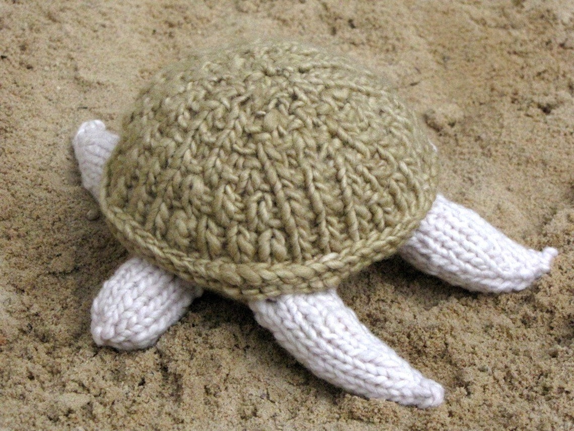 Turtle Knitting Pattern PDF Instant Digital Download Etsy