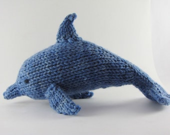 Dolphin Knitting Pattern, PDF, Instant Download