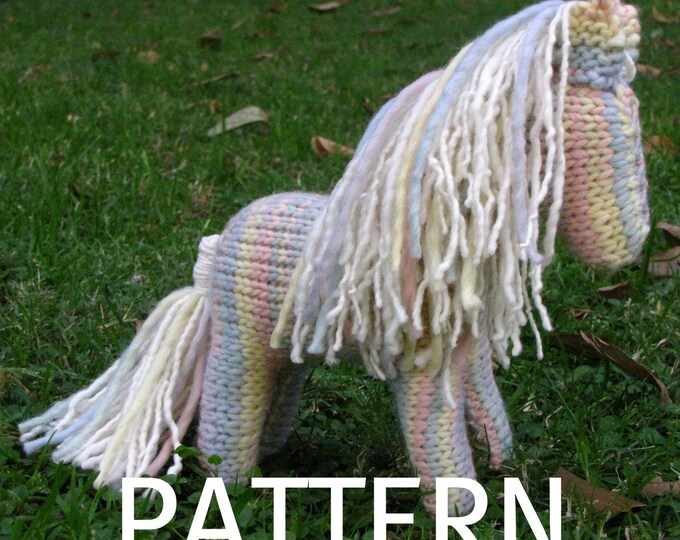 PDF Horse Knitting Pattern, Waldorf Toy Etsy