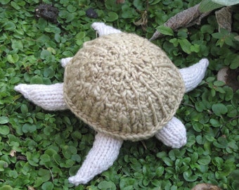 Turtle Knitting Pattern, (PDF) Instant Digital Download