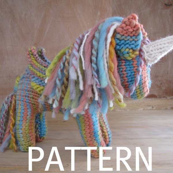 Pegasus Unicorn Knitting Pattern, PDF, Téléchargement numérique instantané