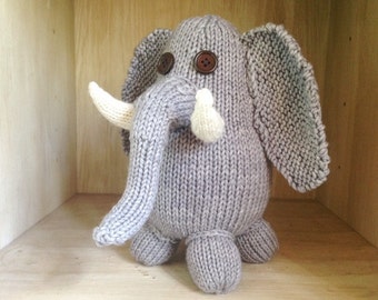 Everett the Elephant Pattern, PDF, Instant Download