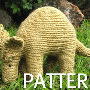 Erdferkel Strickmuster, PDF, Sofortiger digitaler Download