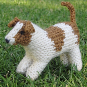 Jack Russell Dog Knitting Pattern, PDF image 4