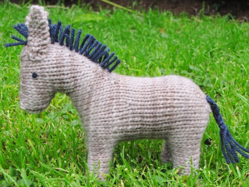 Rosa the Donkey Pattern, PDF, Waldorf, Digital Download image 3