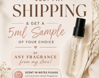 5ML sample of any of my fragrances!