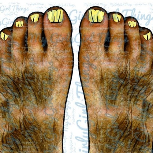 Ugly Feet Hairy Feet Natural Skintone Gross Sock Etsy New Zealand