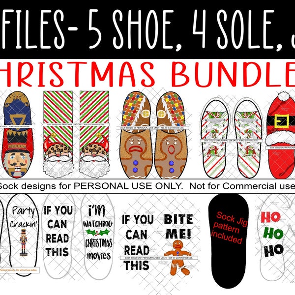 Christmas Sock Sayings Etsy