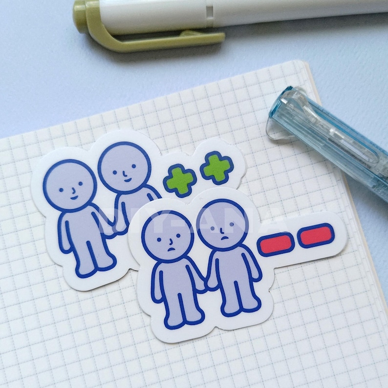 Simski Stickers Simski (smiski and the Sims) Friendship Sticker - Sims Blue - Funny ...
