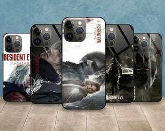 Resident Evil Phone Case - Grace & Leon - iPhone - Biohazard Game Cove