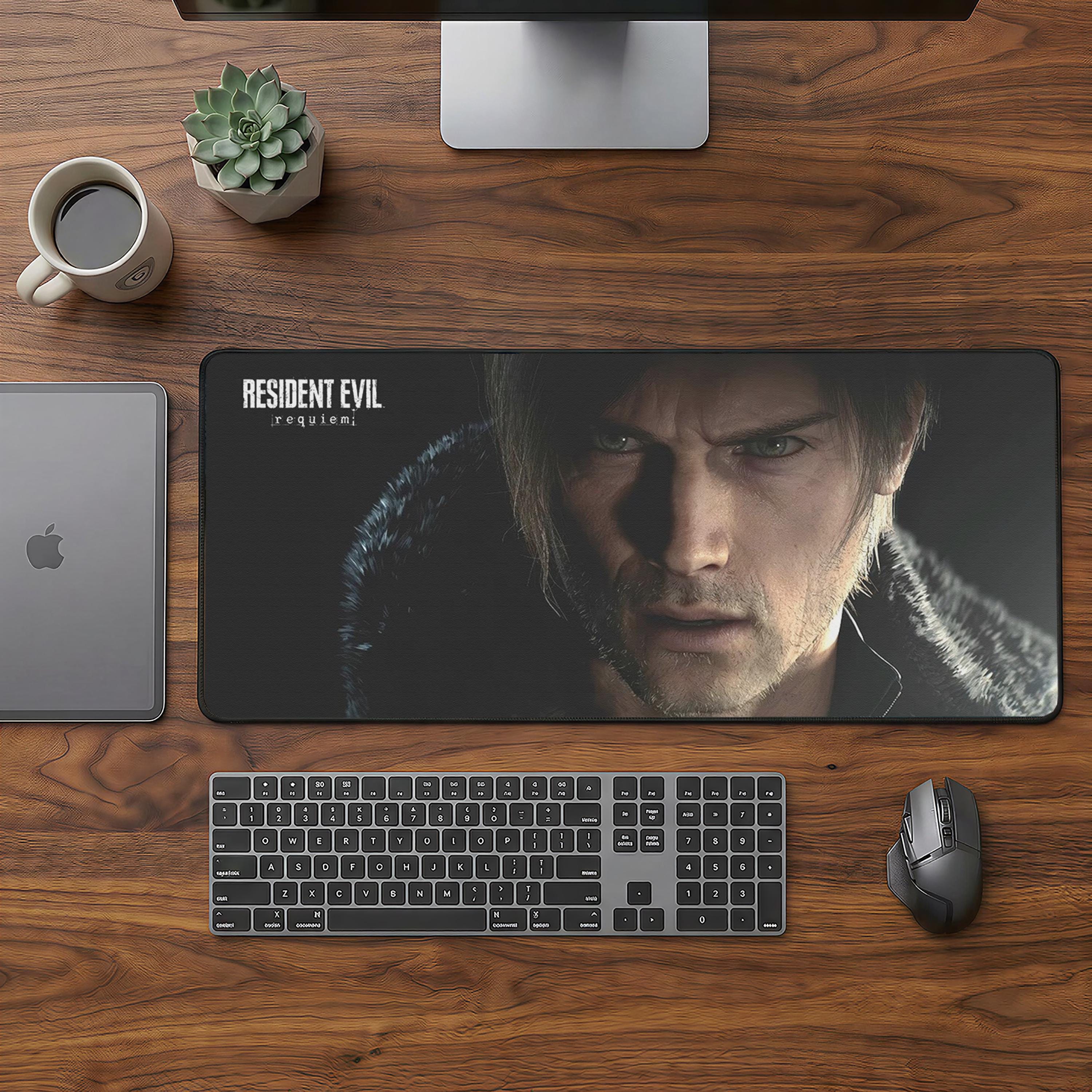 Resident Evil Mouse Pad - Biohazard Desk Mat - Gaming Decor