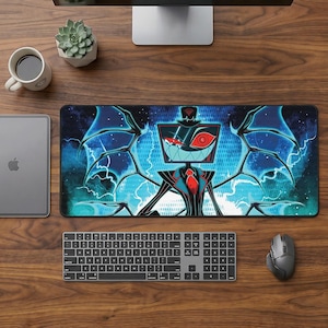 Hazbin Hotel Musmatta Flera Designer | Halkfri Gamingmusmatta