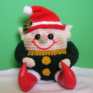 PUDGY ELF PDF Crochet Pattern English only image 1