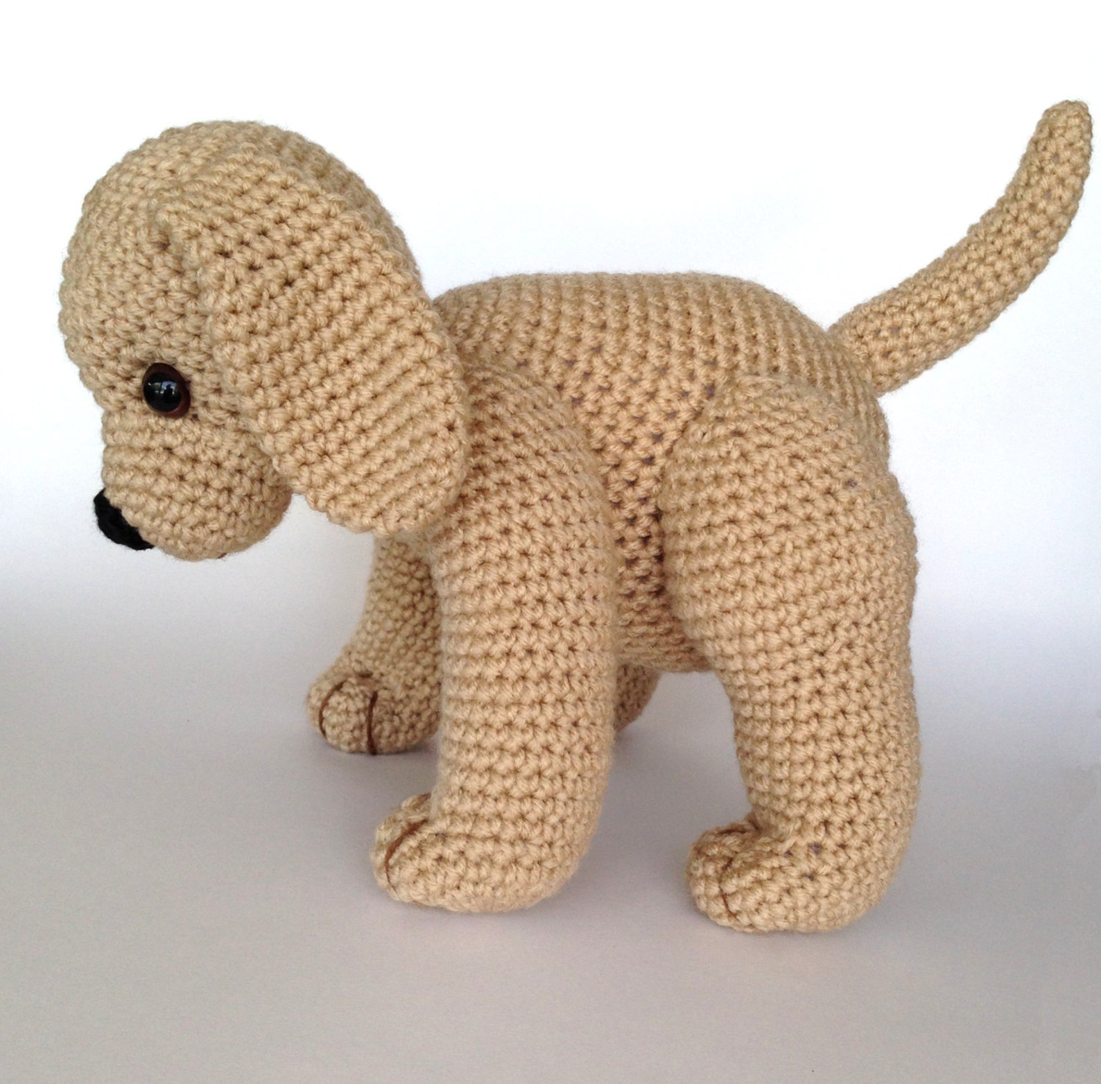 PDF CROCHET PATTERN Golden Retriever Puppy english Only Etsy