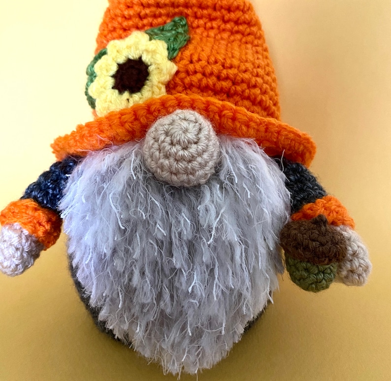 AUTUMN GNOME PDF Crochet Pattern English only Etsy