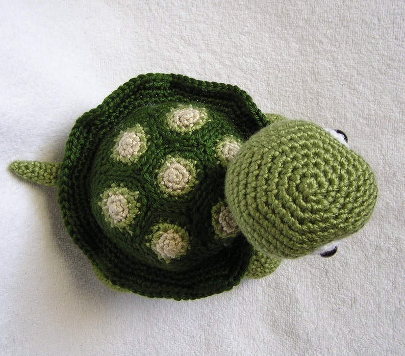 BABY TURTLE PDF Crochet Pattern English only image 4