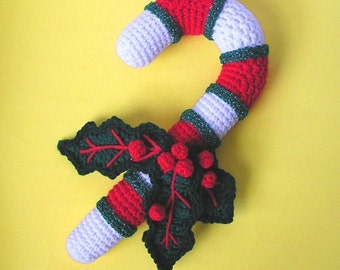 PDF Crochet Pattern CANDY CANE (English only)