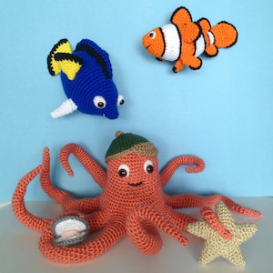 PDF CROCHET PATTERN Under the Sea (English only)