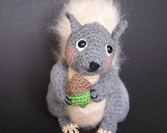 Pdf Crochet pattern SIDNEY SQUIRREL (English only)