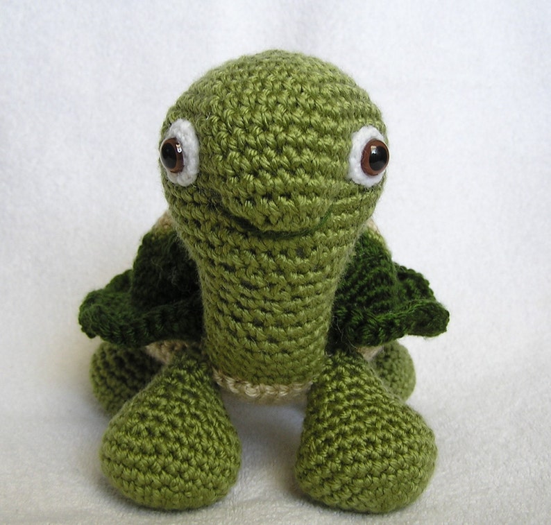 BABY TURTLE PDF Crochet Pattern English only image 2