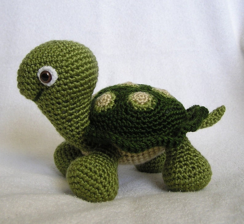 BABY TURTLE PDF Crochet Pattern English only image 5