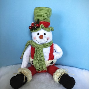 JACK MCFREEZE PDF Crochet Snowman pattern English only image 1