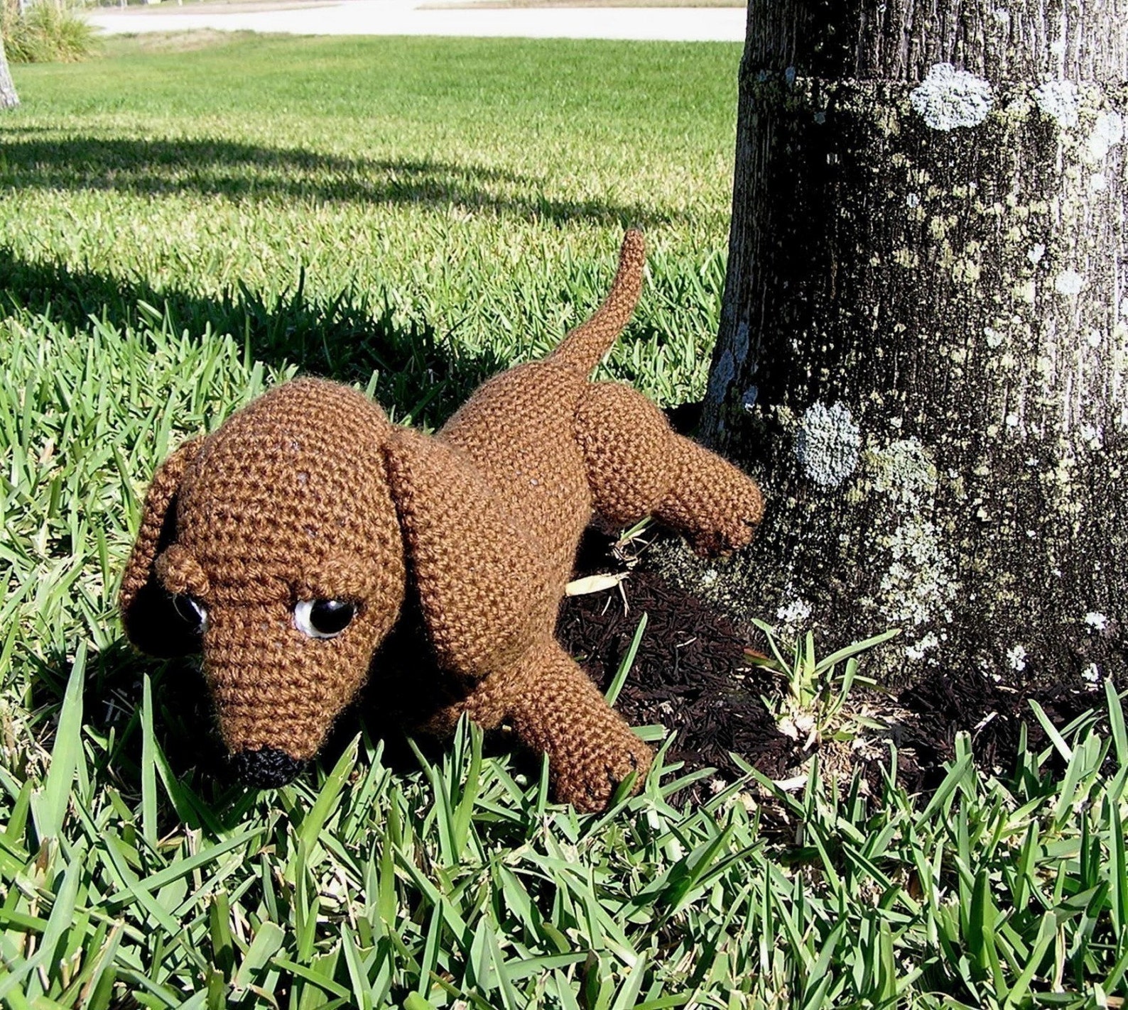 Pdf Crochet Pattern OSCAR the WEINER DOG english Only Etsy
