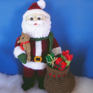 WOODLAND SANTA PDF Crochet Pattern (English only)