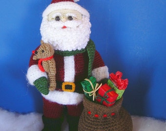 WOODLAND SANTA PDF Crochet Pattern (English only)