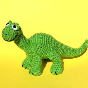 PDF Crochet pattern BABY BRONTOSAURUS (English only)