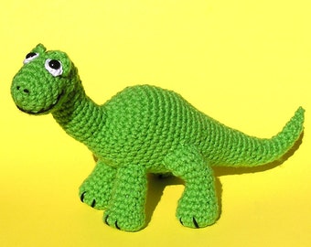 PDF Crochet pattern BABY BRONTOSAURUS (English only)