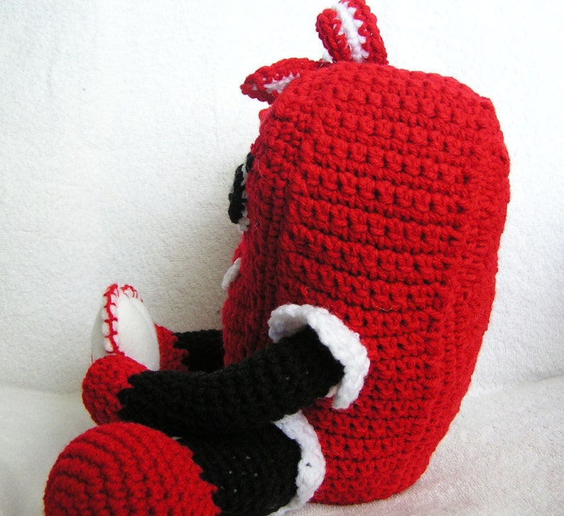 Pdf Crochet Pattern PUDGY VALENTINE HEART English only image 5